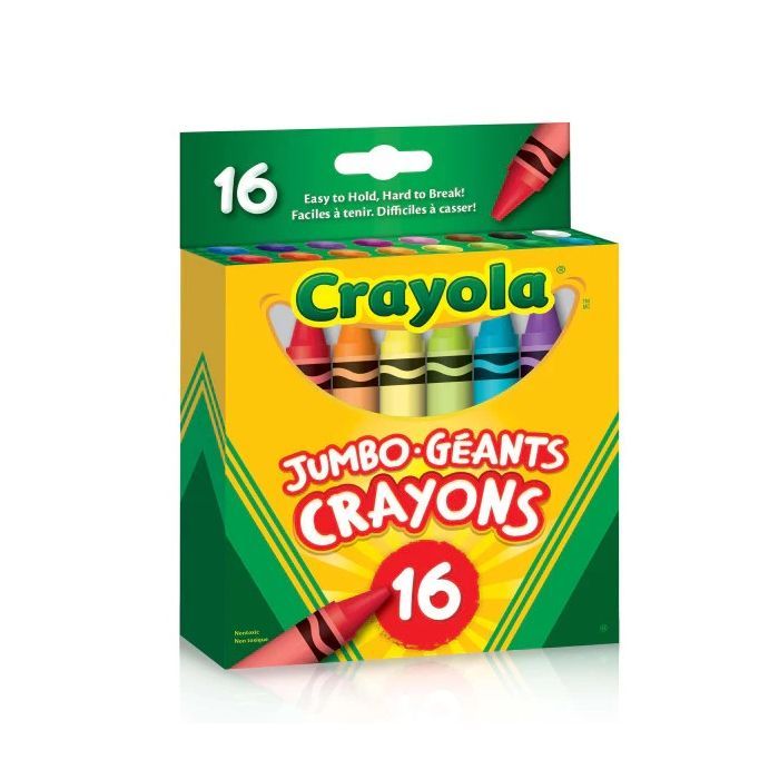Crayola_16 crayons de cire géants