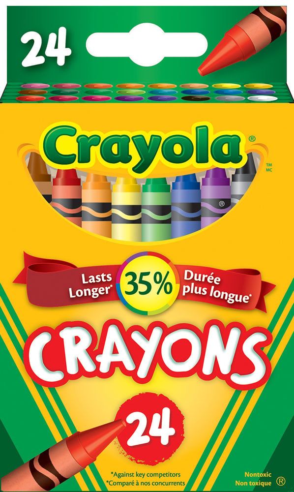 Crayola _24 crayons de cire