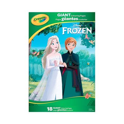 Crayola /Pages géantes à colorier / La Reine des neiges 2