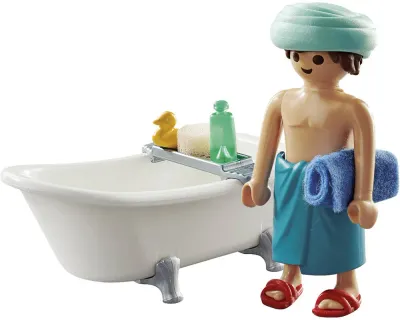 71167 / Homme et baignoire
