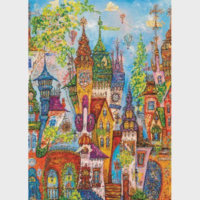 1000pc, Red Arches, Charming Village