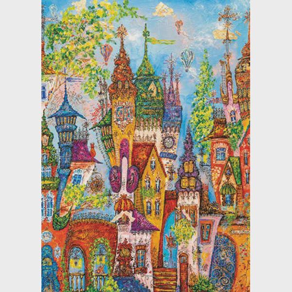 1000pc, Red Arches, Charming Village