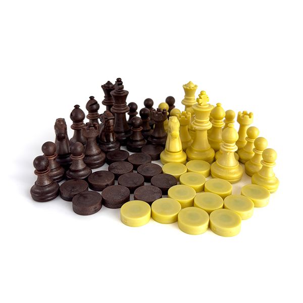 Jeux Echec et Dame Magnetic Moyen