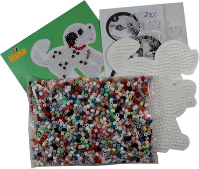 Boite 2000 perles / Chiens et chats