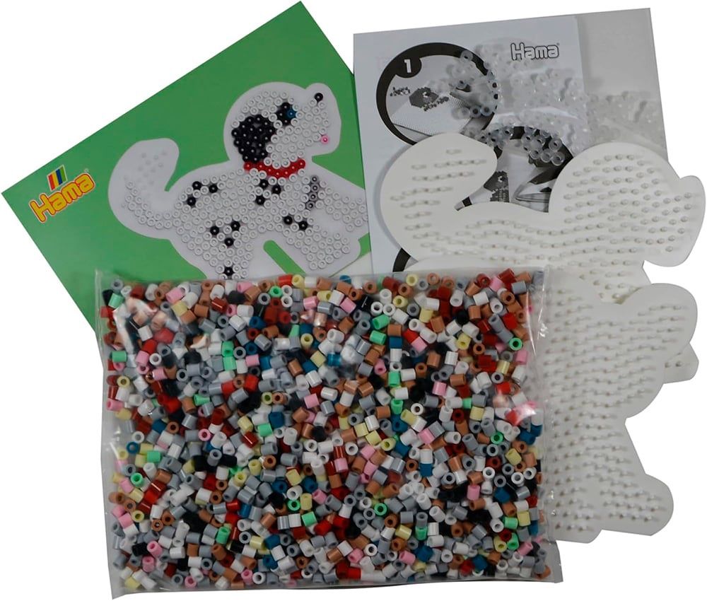 Boite de 2000 perles / Chiens et chats