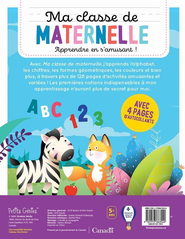 Ma Classe De Maternelle