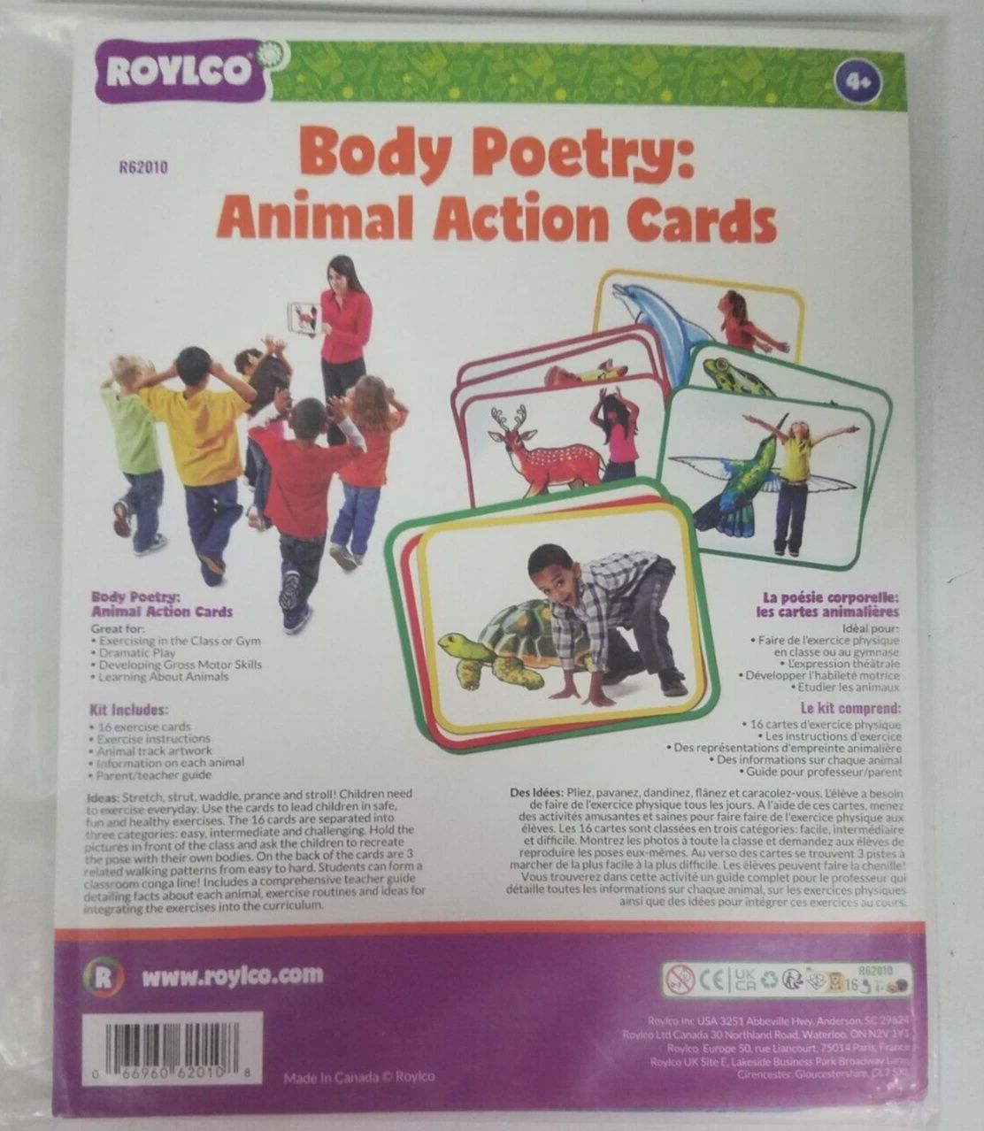 CARTES ANIMALIERES ACTION