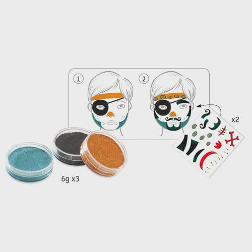 Maquillages de pirates