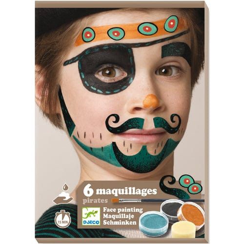 Maquillages de pirates