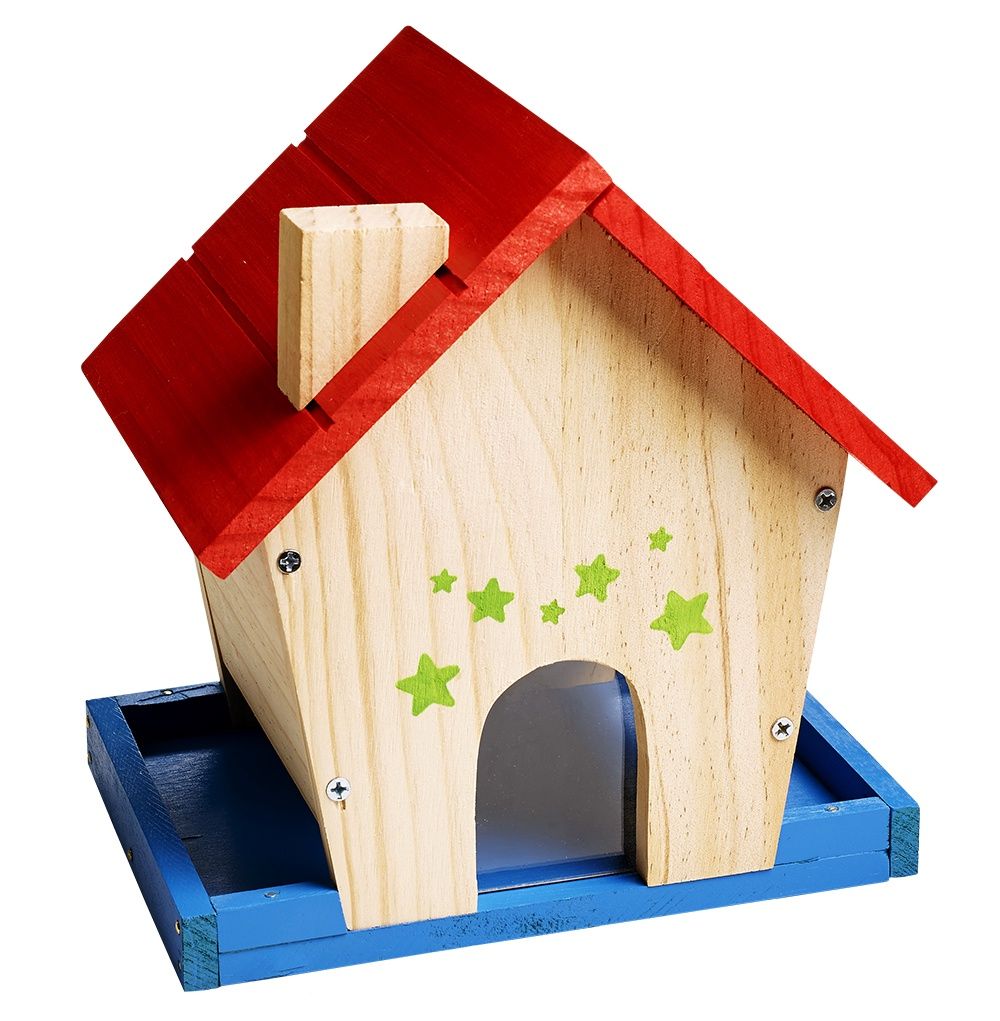Mangeoire à oiseaux à construire