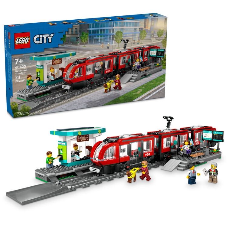 60423 / Le tramway et la station du centre-ville