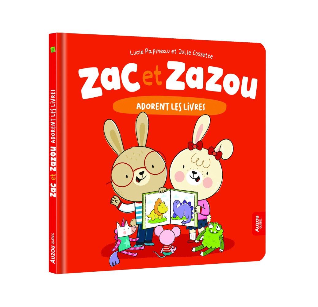 Zac et Zazou / Adorent les livres