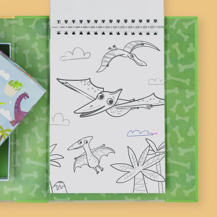 Ens. coloriage / Dinosaure