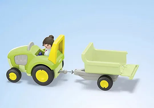 71656 / Ferme avec tracteur et animaux