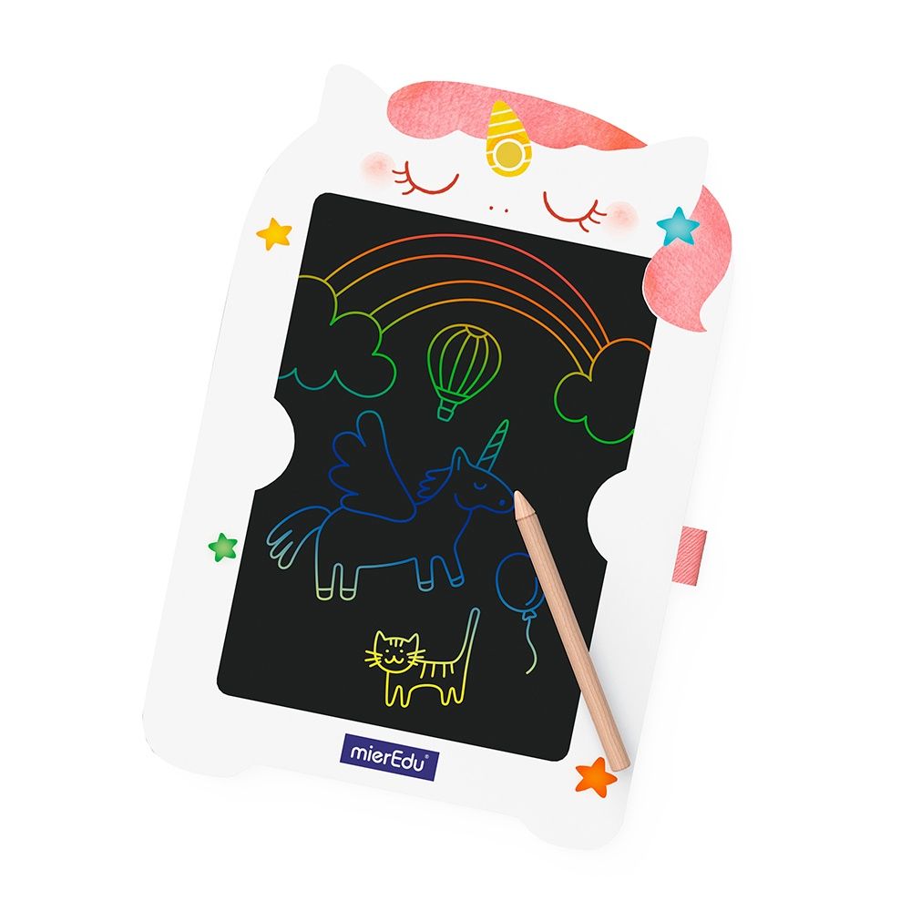Tablette de dessin LCD / Licorne (8.5")