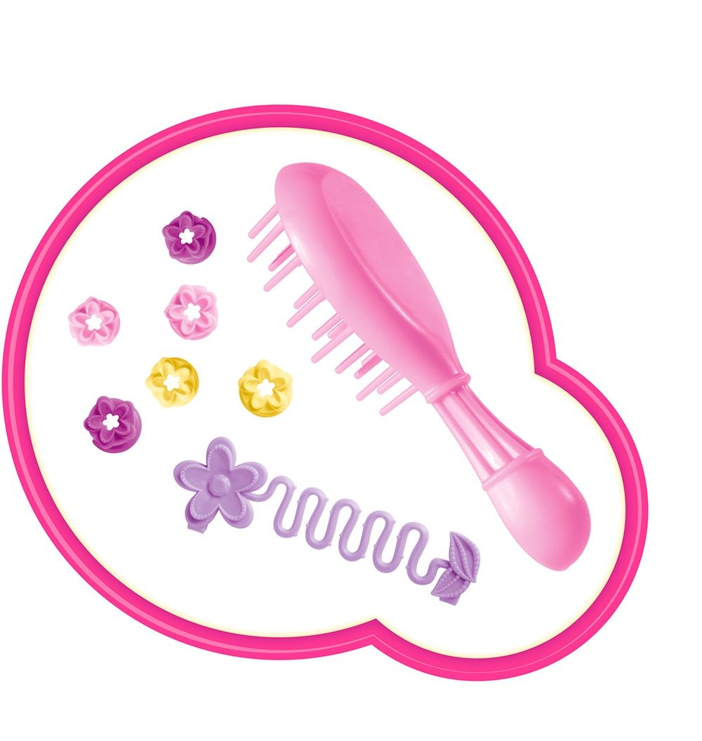 Steffi / Chevelure fleurie