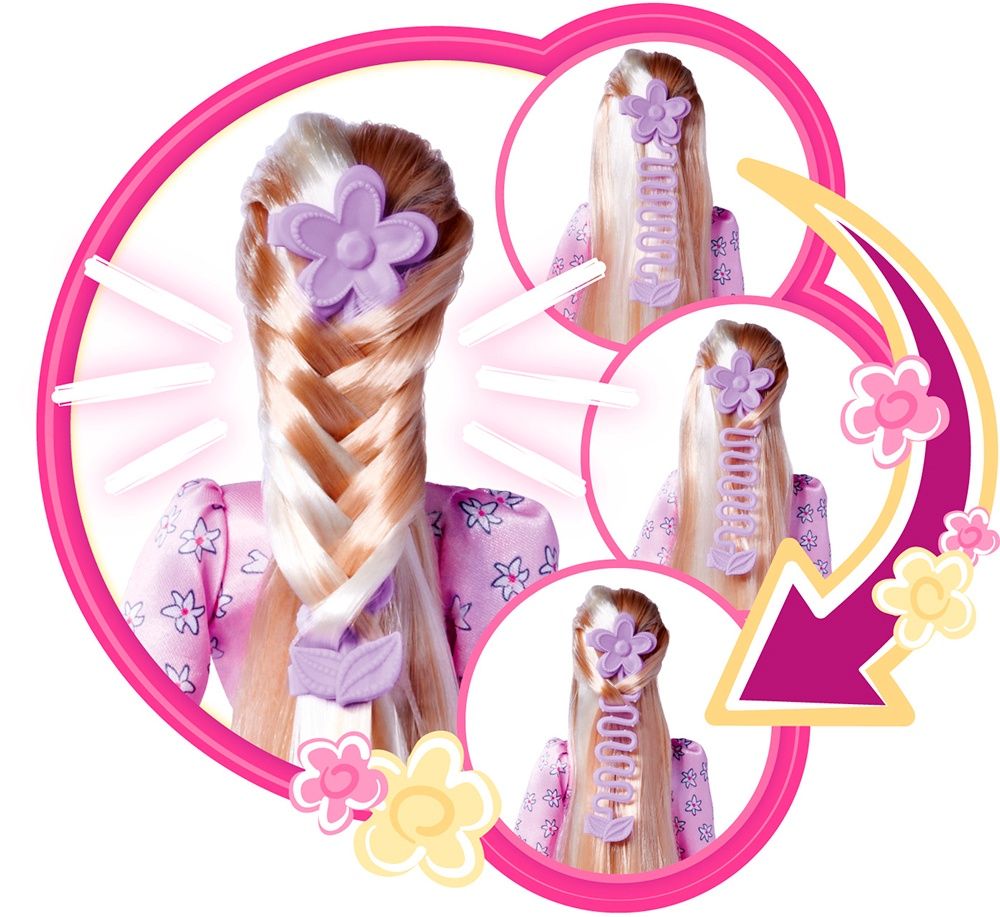 Steffi / Chevelure fleurie