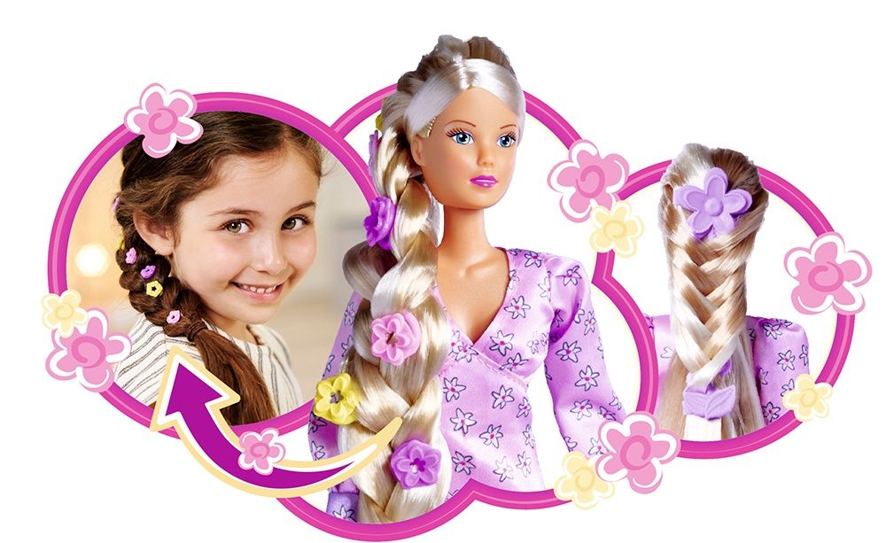 Steffi / Chevelure fleurie