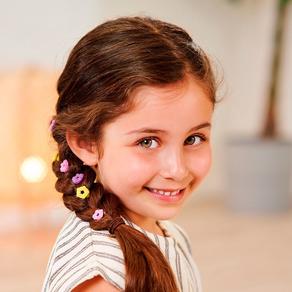 Steffi / Chevelure fleurie