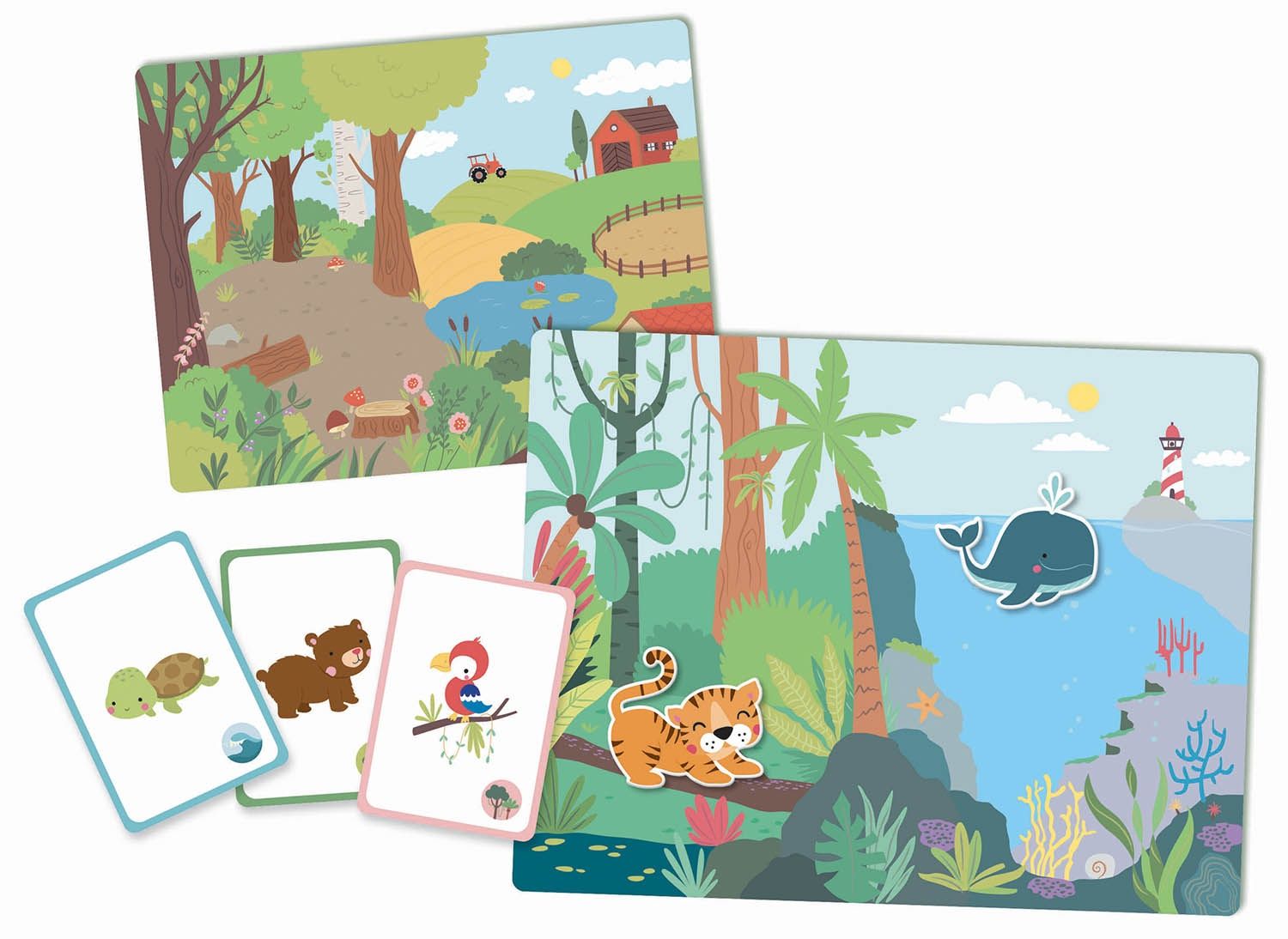 Les bébés animaux / mon petit coffret aimanté