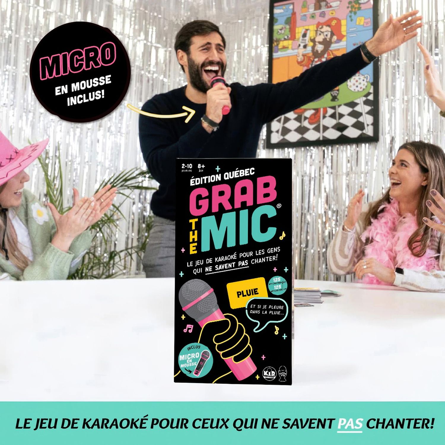 Grab the Mic game - Quebec Edition