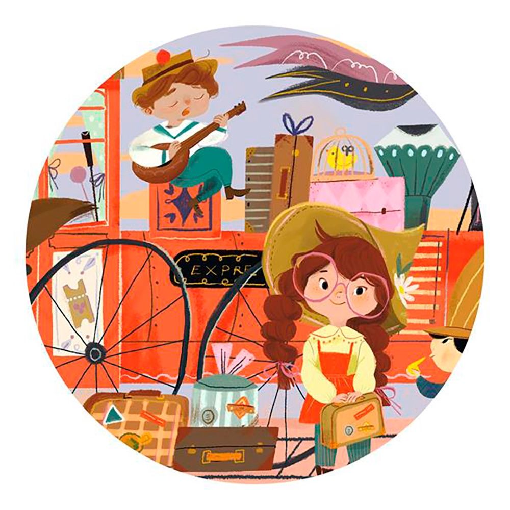 Puzzle silhouette / Le voyage de Mia (36mcx)
