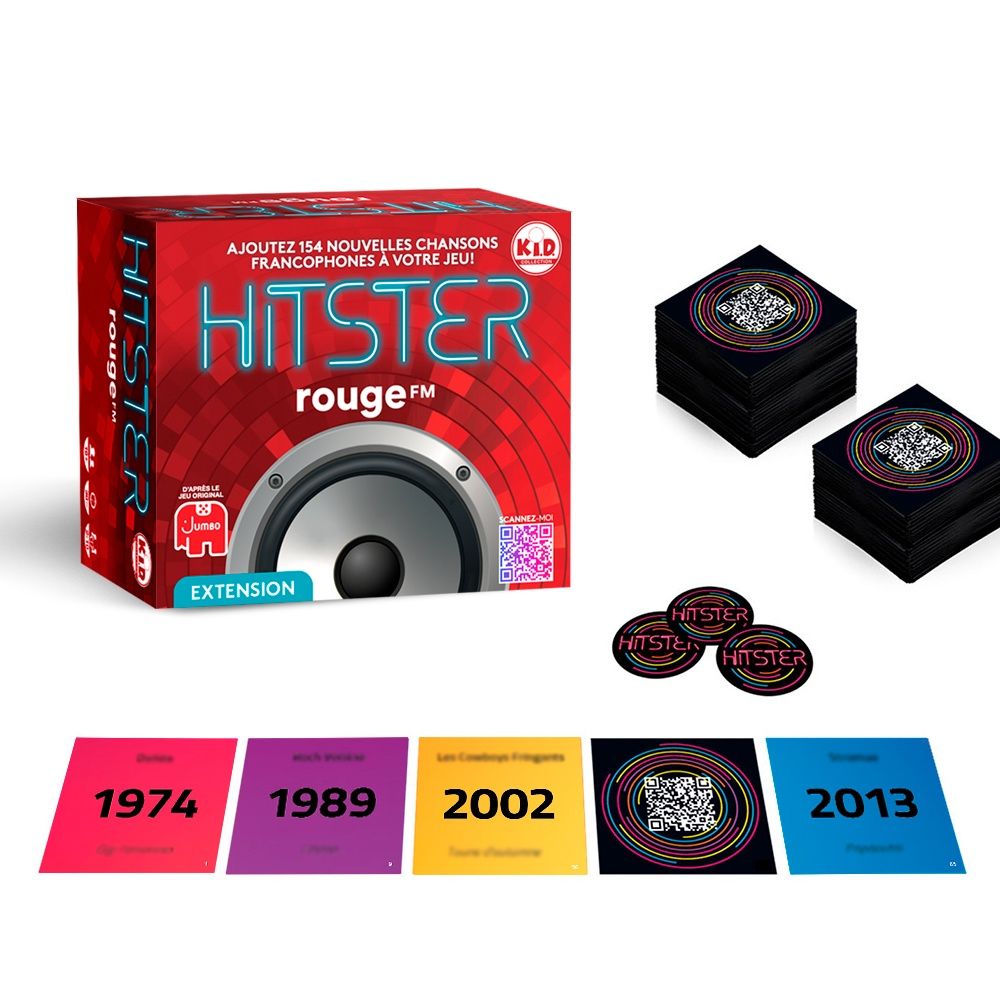 Hitster extension 100% Franco - Rouge FM