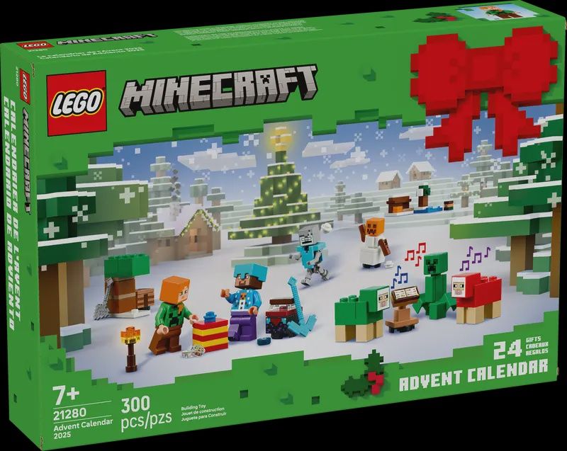 21280 Le calendrier de l'Avent 2025 Minecraft
