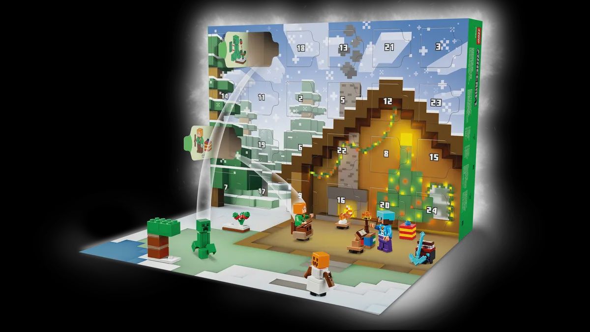 21280 Le calendrier de l'Avent 2025 Minecraft