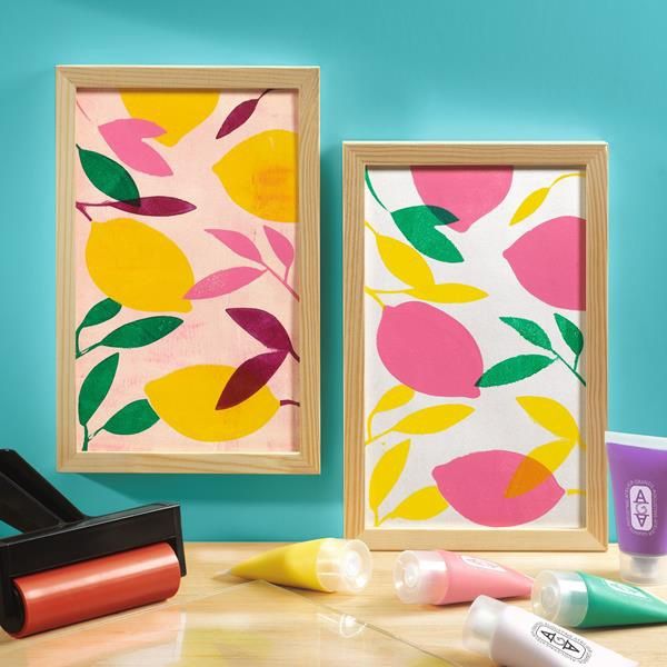 Atelier 46 : Impression gel - Citrons