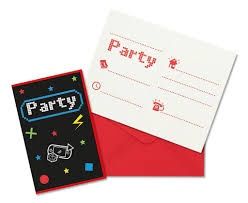 Invitation Envelop 6 Gaming