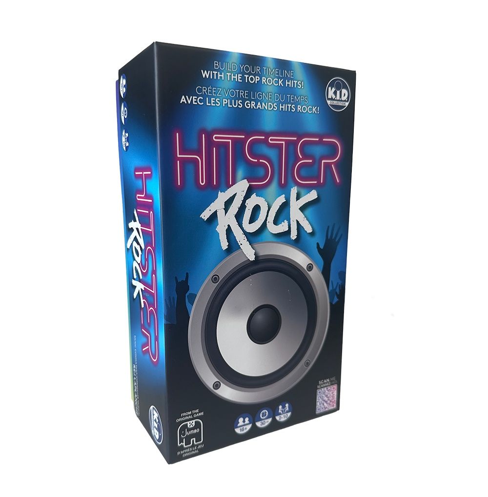 Hitster - Rock / Jeu de Party Musical **PRÉCOMMANDE - 5 FÉVRIER 2026**