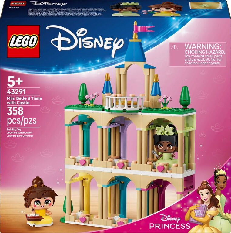 43291 / Disney - Belle et Tiana miniatures avec un château
