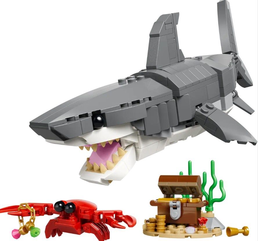 31381 / Creator - Le requin féroce et le coffre au trésor