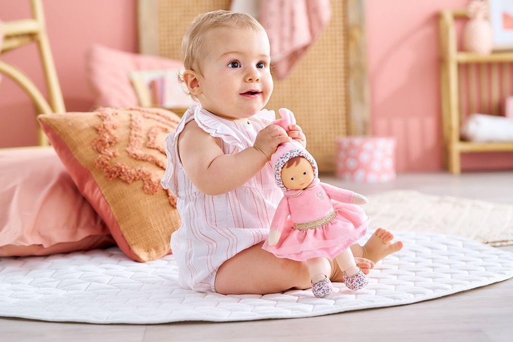 Mon doudou Corolle - Miss Ballerine rose grenadine