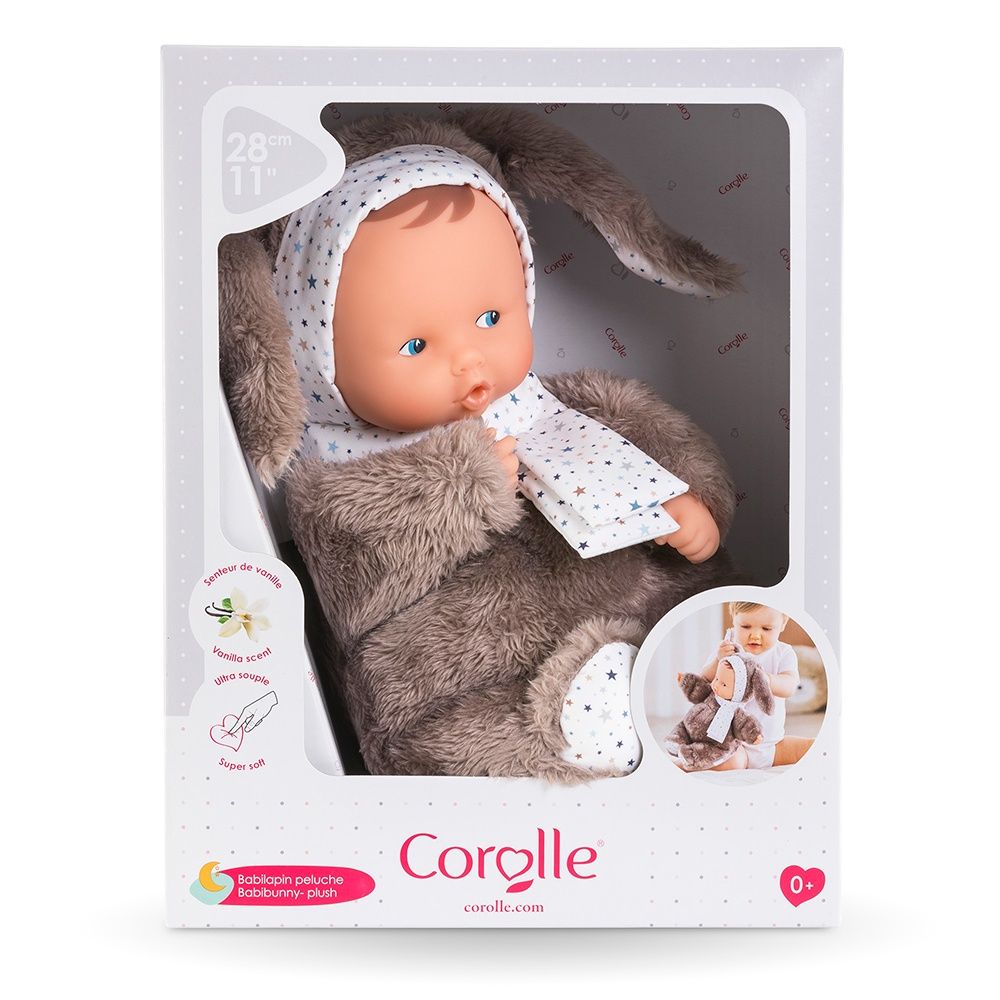 Mon doudou Corolle - Babinlapin Peluche ciel d'étoiles 28 cm