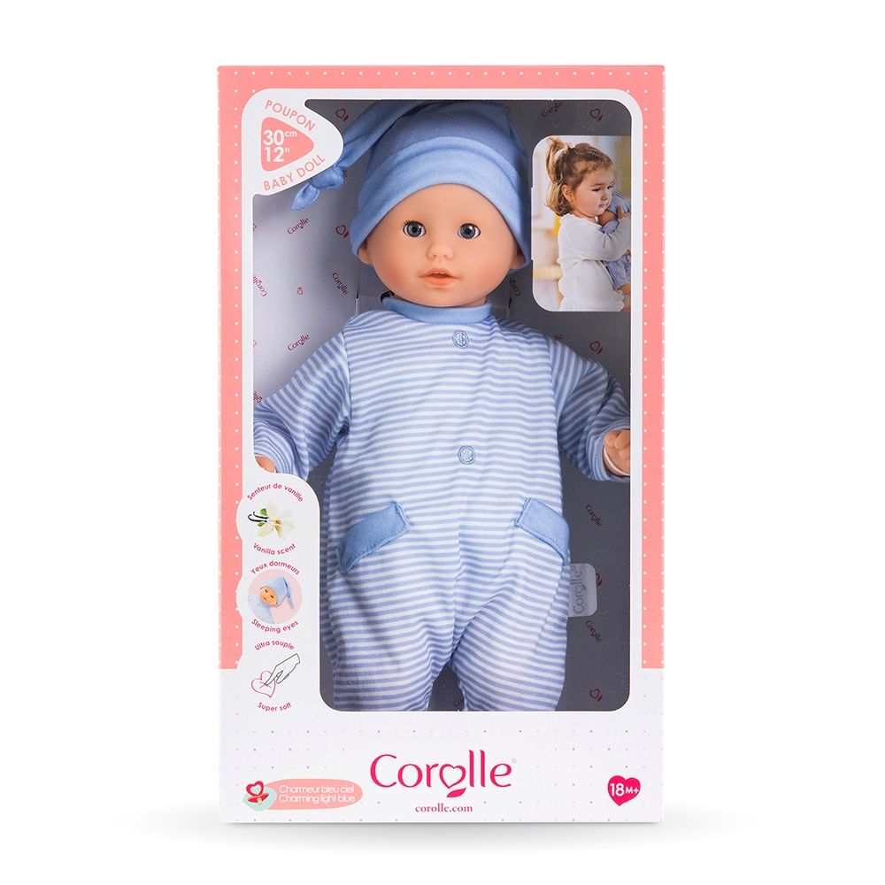 Mon Premier Poupon / Bébé Calin - Charmeur bleu ciel (30 cm)