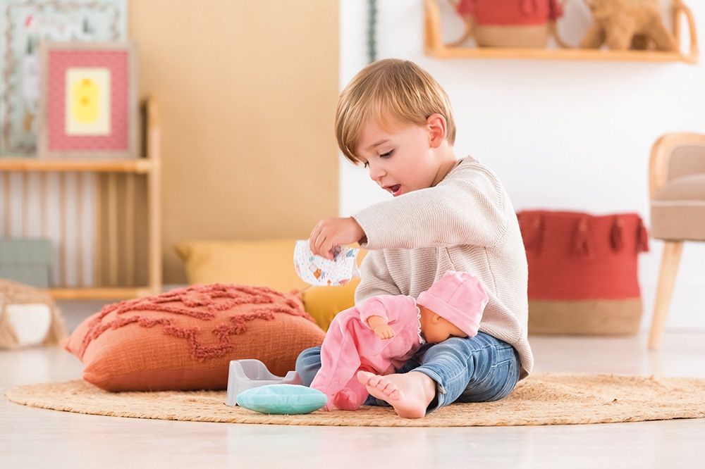 Accessoires 30-36 cm - Pot et lingette