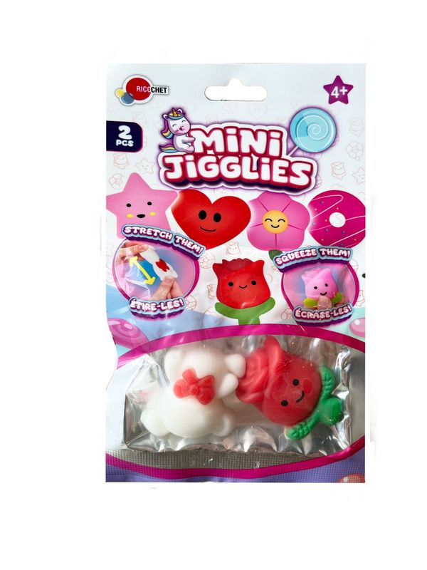 MINI JIGGLIES VALENTINE'S (Paquet de 2)