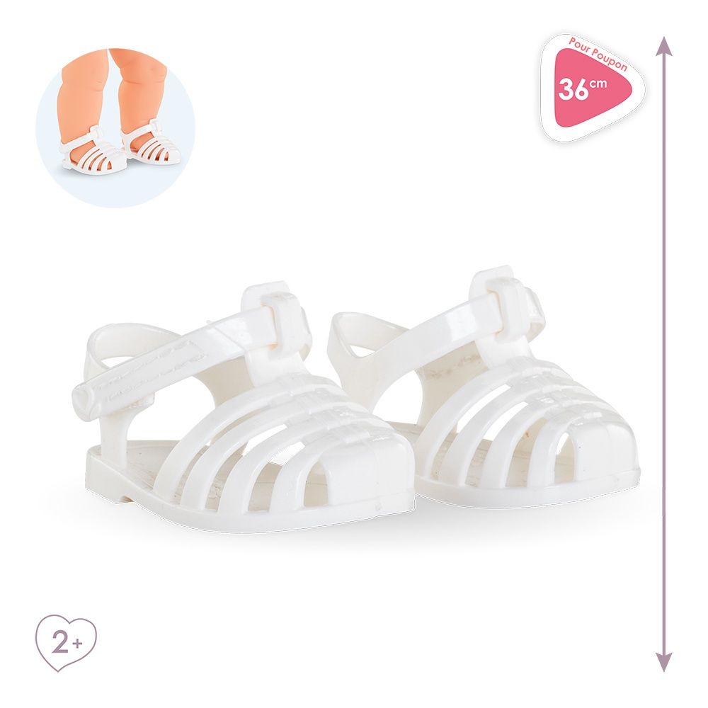Chaussures 36 cm - Sandales blanches