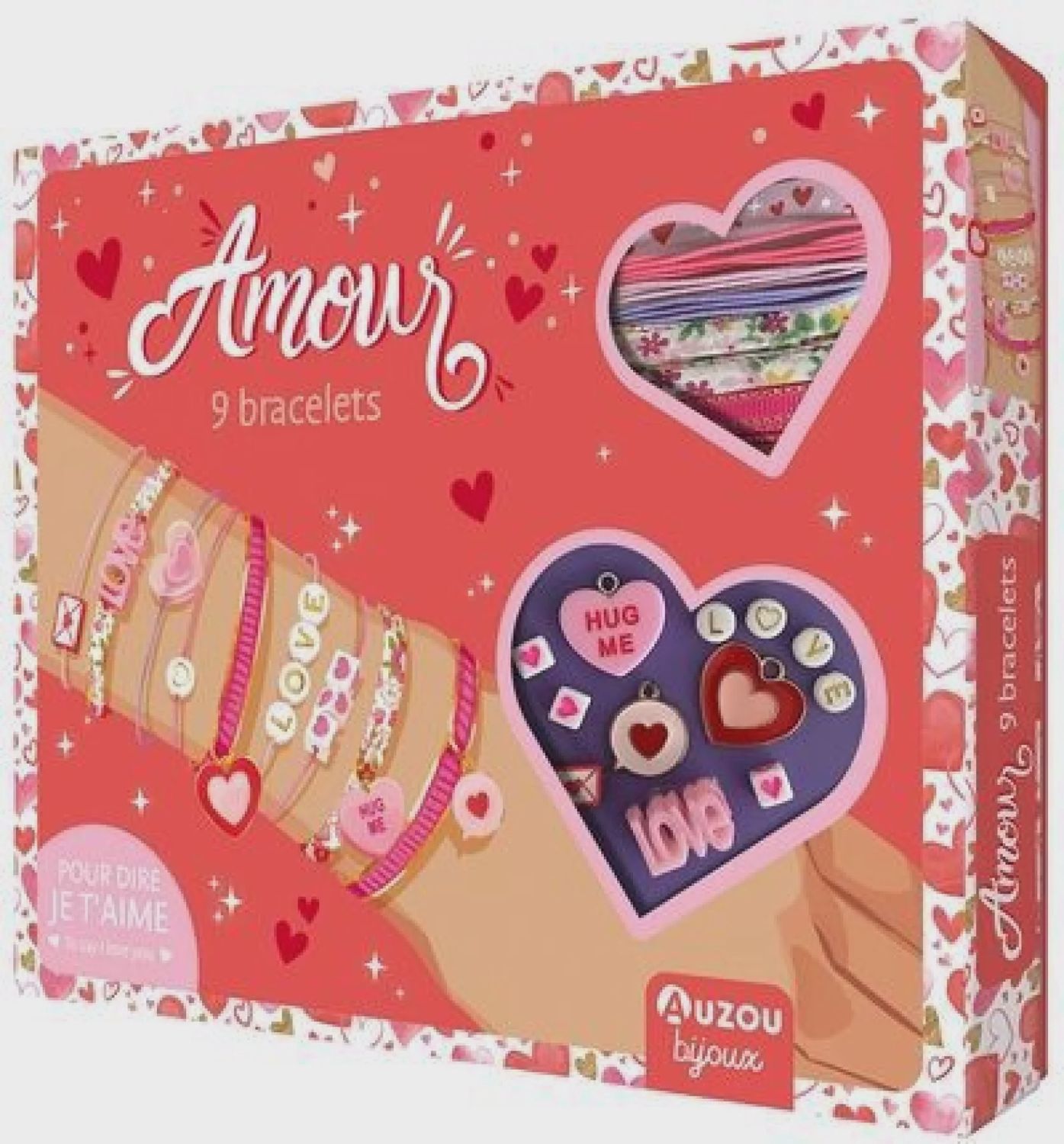 Mes jolis bijoux - Amour (9 bracelets)