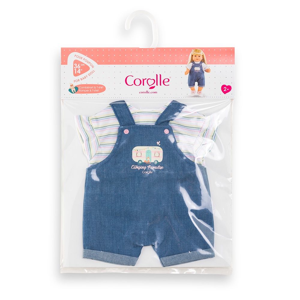 Vêtements 36 cm - Petit Explorateur - T-shirt &amp; combishort
