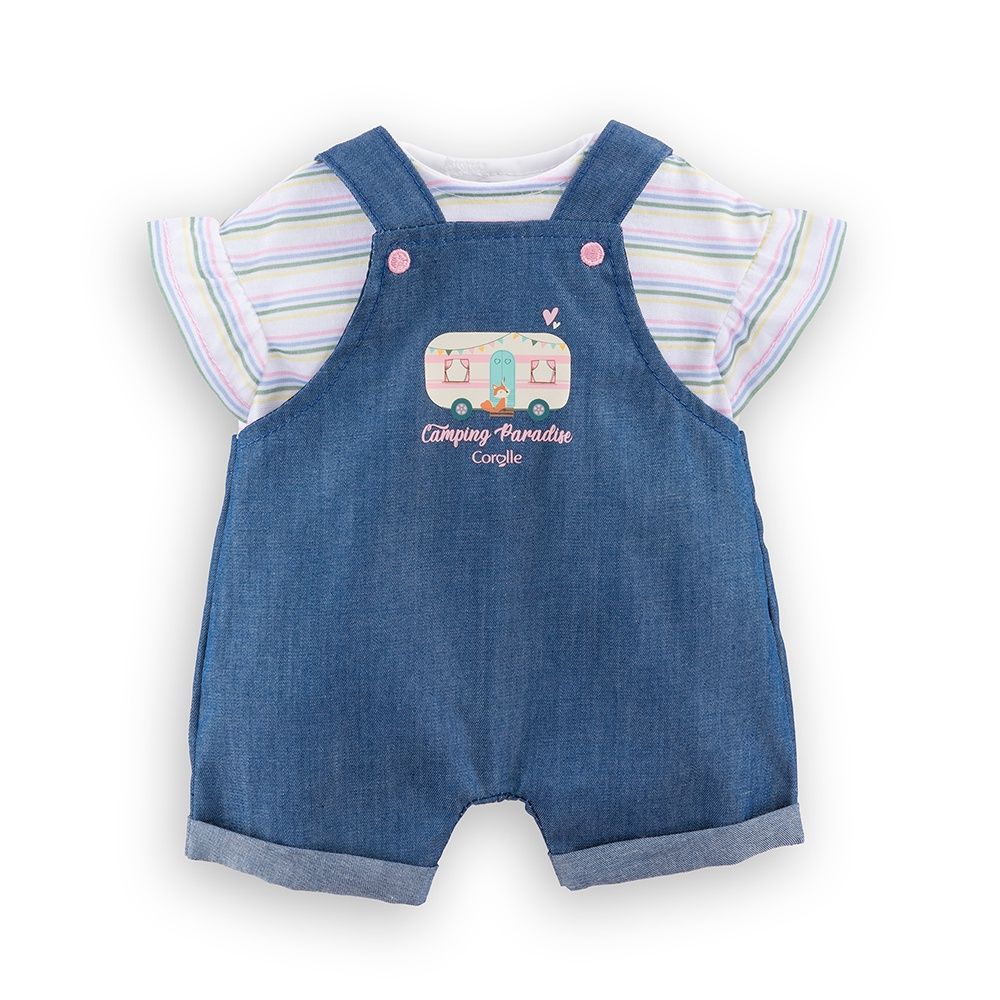 Vêtements 36 cm - Petit Explorateur - T-shirt &amp; combishort