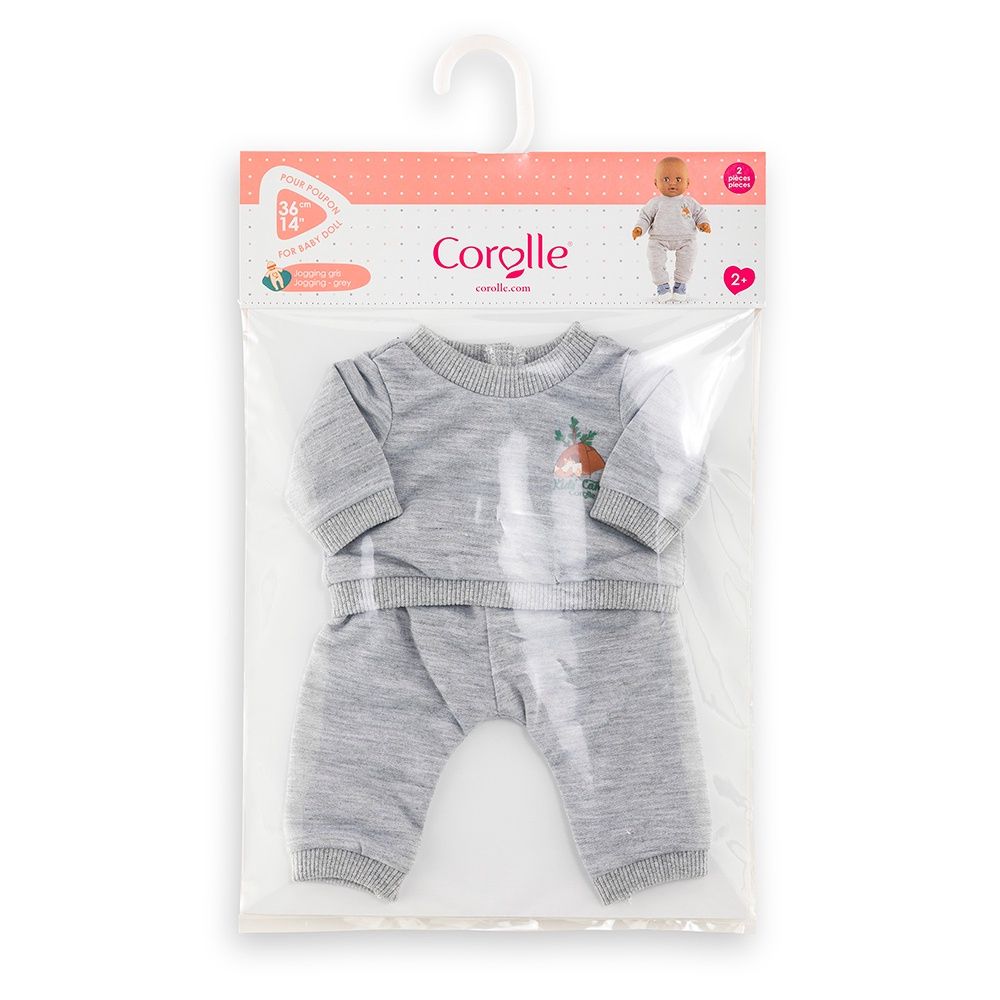 Vêtements 36 cm - Petit Explorateur - Jogging gris