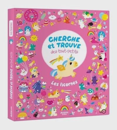 Cherche et trouve Des Tout-Petits Les licornes
