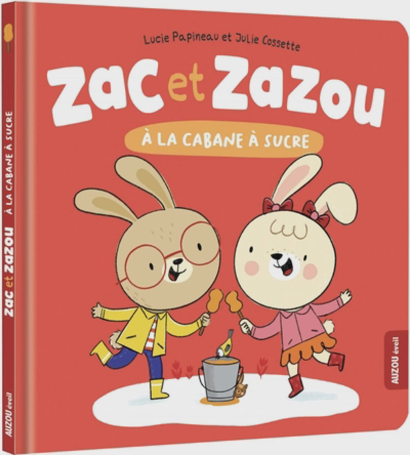 Zac et zazou à la cabane à sucre