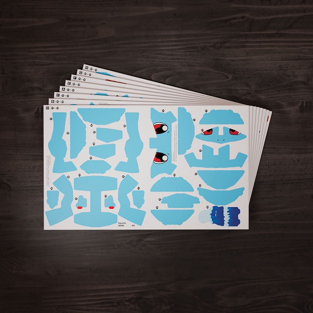 4D Build - Pokémon - Carapuce