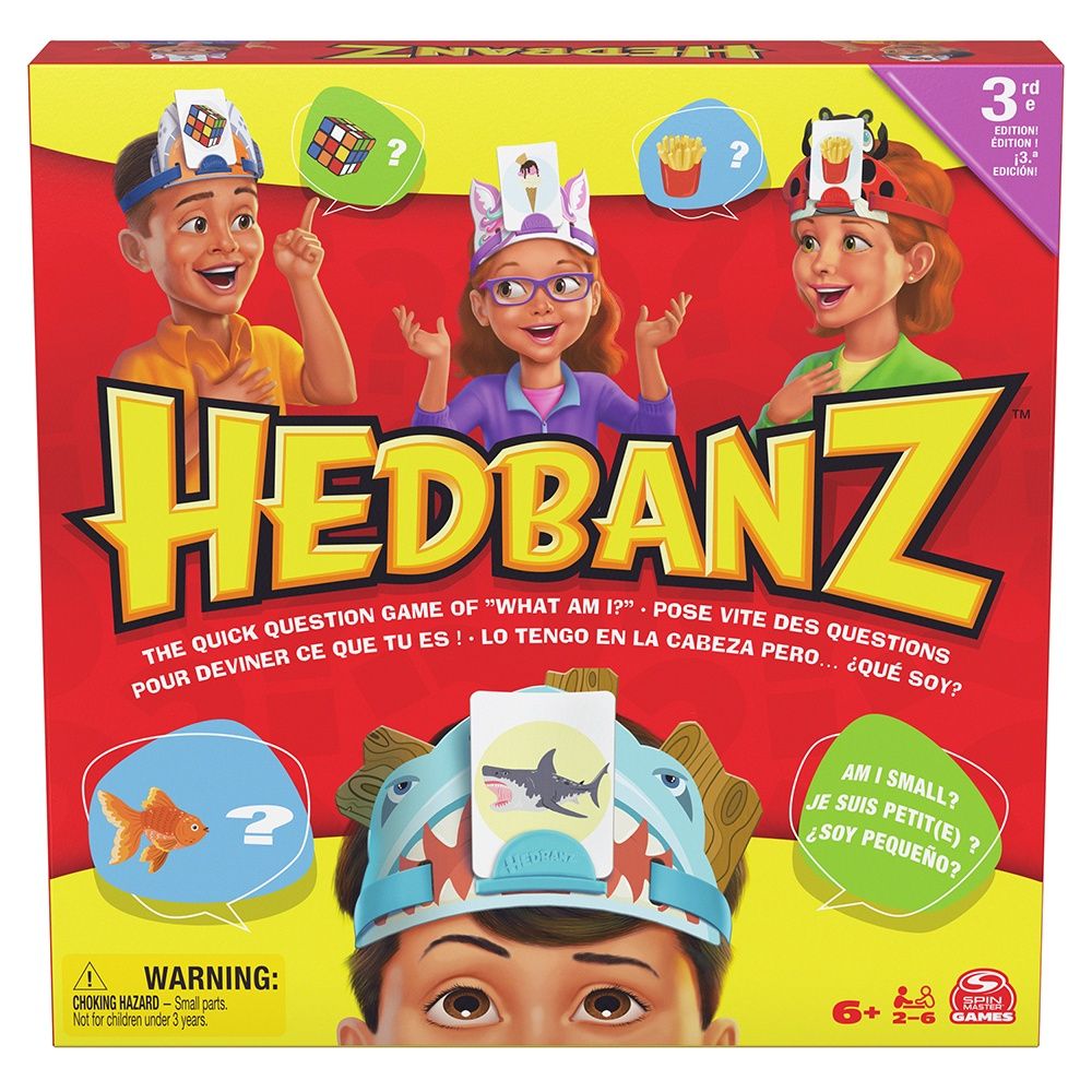 Jeu Hedbanz 3e Édition