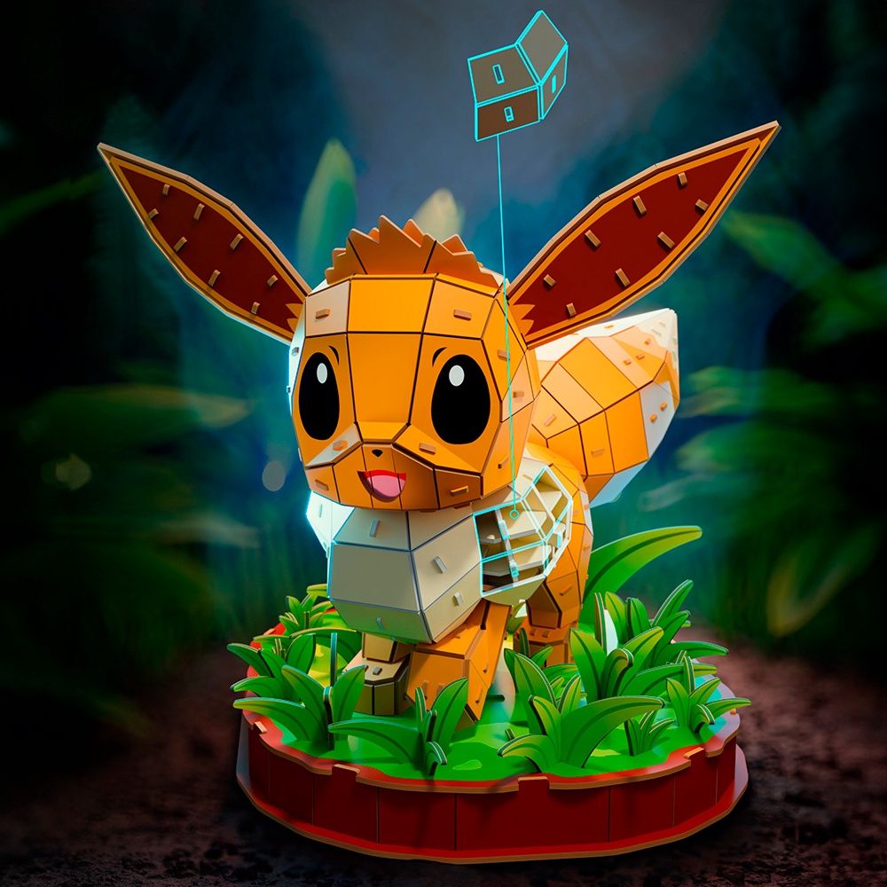 4D Build - Pokémon - Évoli