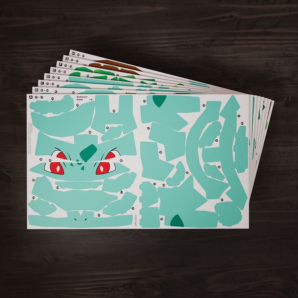 4D Build - Pokémon - Bulbizarre